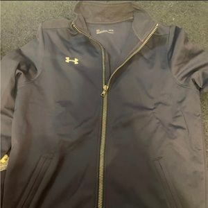 Men UA jacket navy. Wore a few time. Size medium